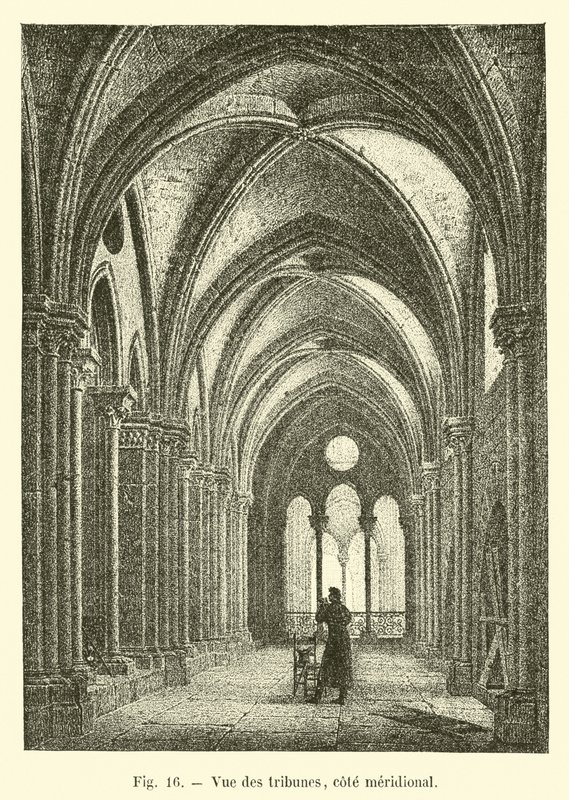 View of the Galleries, Southern Side by French School