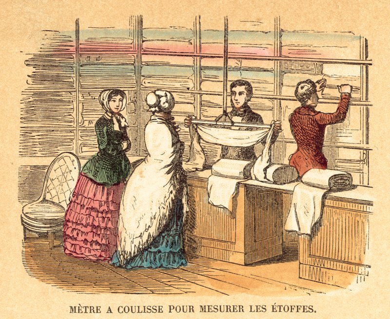 Weights and measures by French School