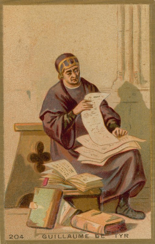 William of Tyre, medieval prelate and chronicler by French School