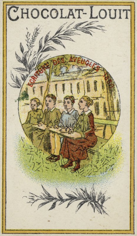 Writing for the Blind, 1830 by French School
