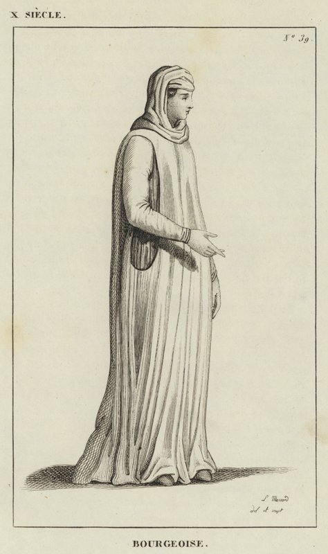 10th Century, Bourgeoise by French School
