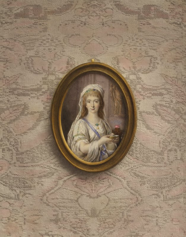 Portrait of a Vestal Virgin by Friedrich Heinrich Fuger