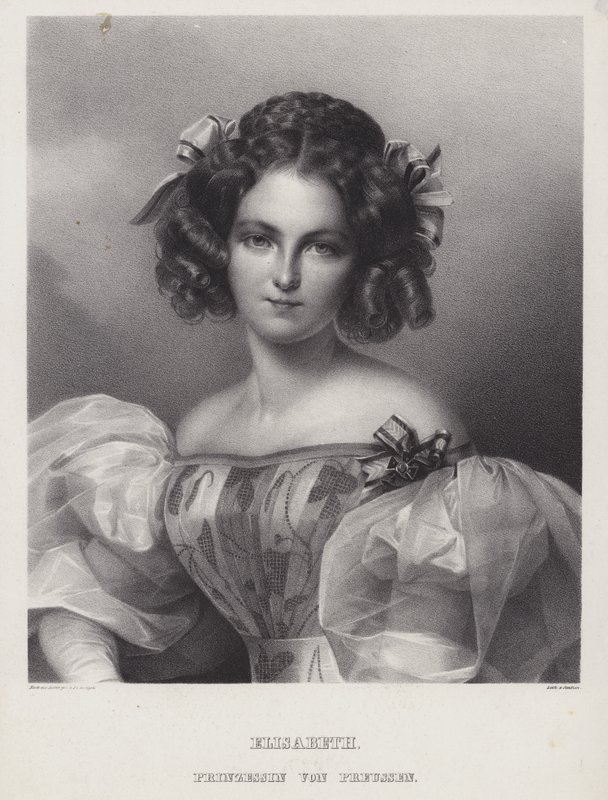 Princess Elisabeth of Prussia by Friedrich Jentzen