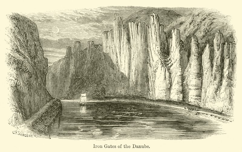 Iron Gates of the Danube by G. F. Sargent