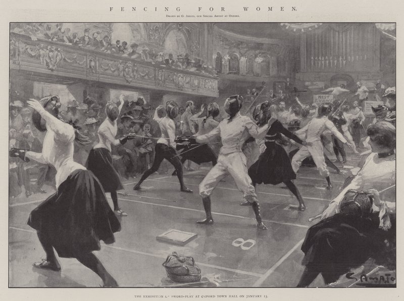 Fencing for Women by G.S. Amato