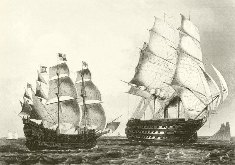 The Great Harry Man-of-War by G.W. Terry