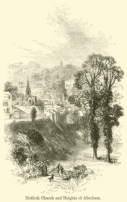 Matlock Church and Heights of Abraham by G. F. Sargent
