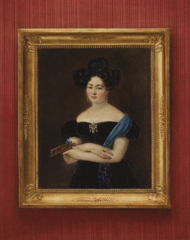 Portrait of an unknown lady by Gabriel Aristide Passot