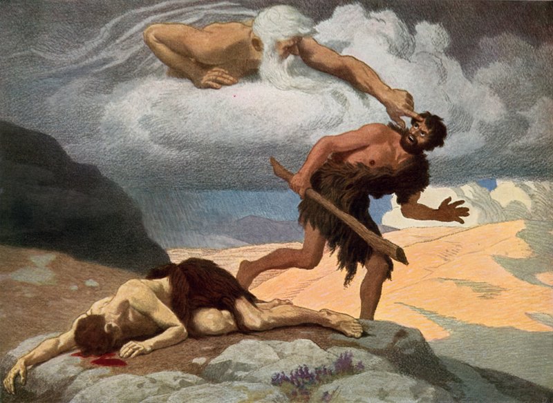 Cain and Abel by Gebhard Fugel
