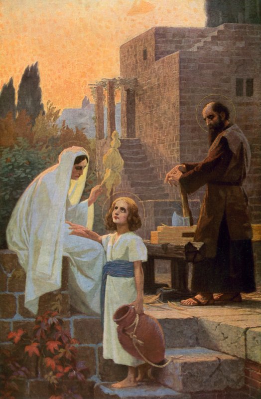 The Holy Family by Gebhard Fugel