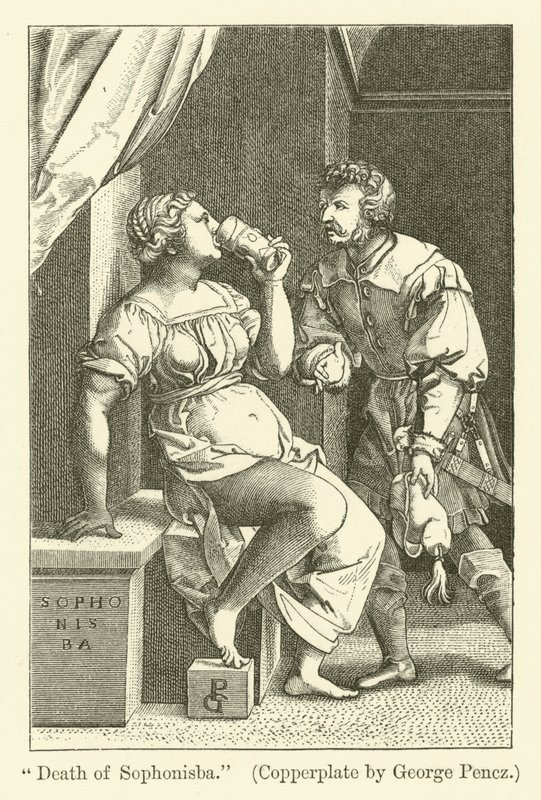 Death of Sophonisba by Georg Pencz