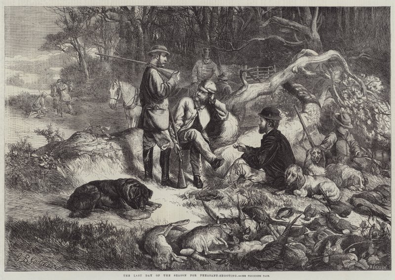 The Last Day of the Season for Pheasant-Shooting by George Bouverie Goddard