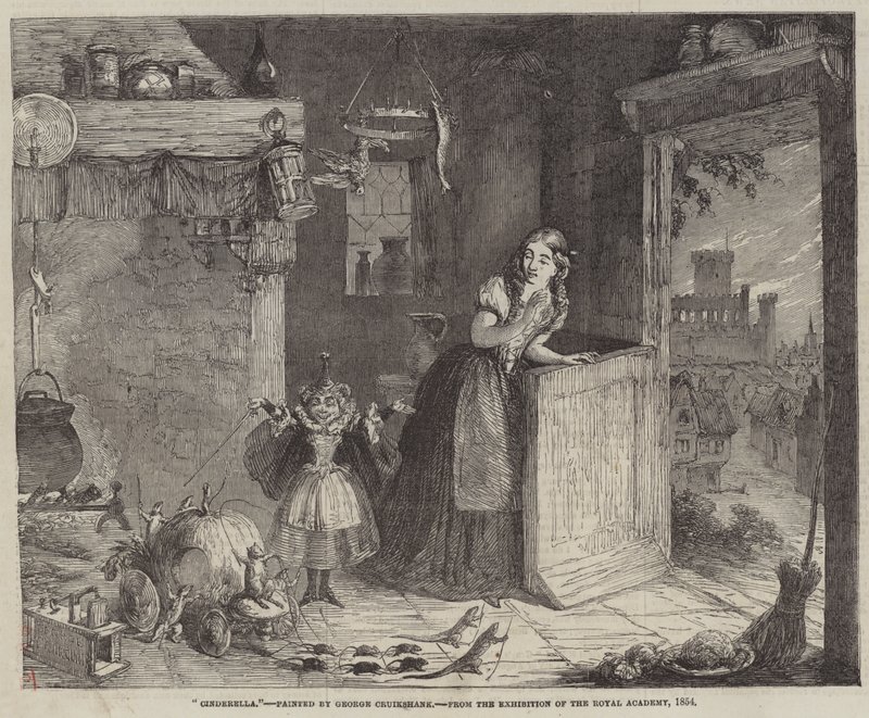 Cinderella by George Cruikshank