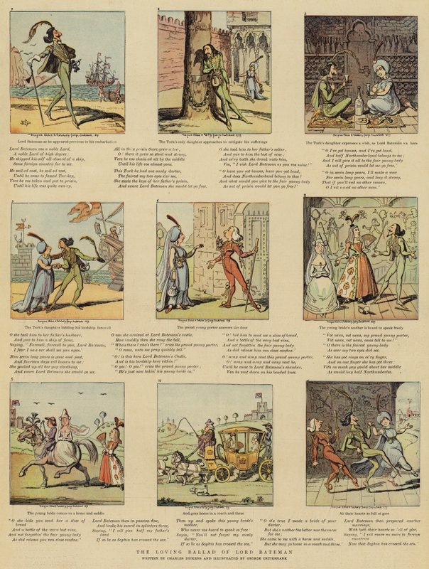 The Loving Ballad of Lord Bateman by George Cruikshank