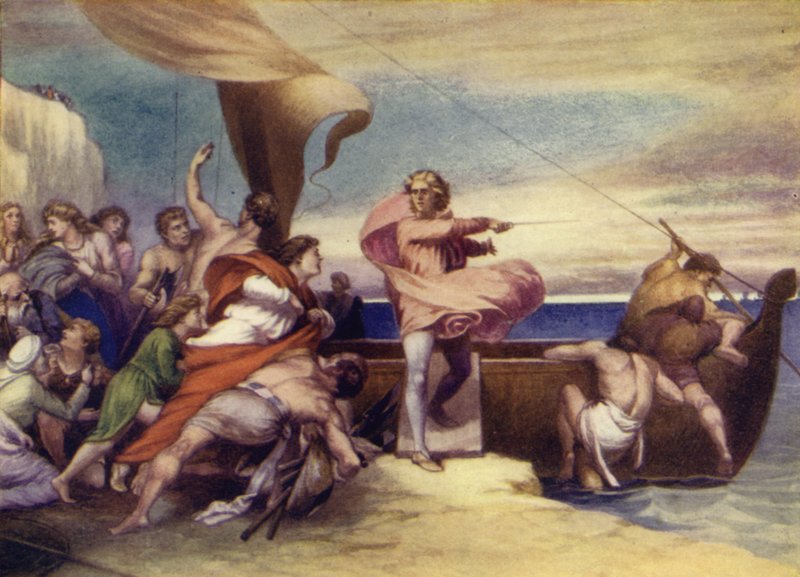 Alfred Inciting the Saxons to Resist the Danes by George Frederick Watts