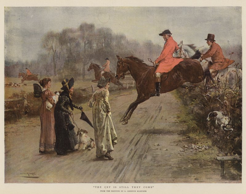 The Cry is Still They Come by George Goodwin Kilburne