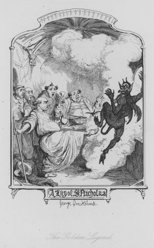 The Golden Legend by George (after) Cruikshank
