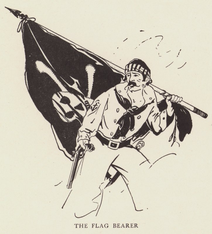 The flag bearer by George Alfred Williams
