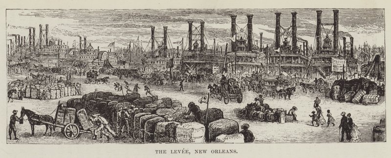 The Levee, New Orleans by George Augustus Sala