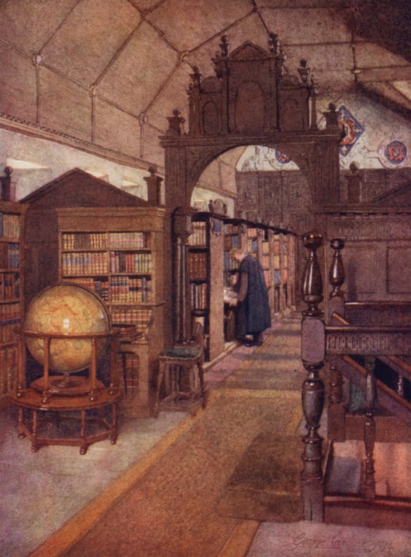 Oxford: Merton Library by George Carline