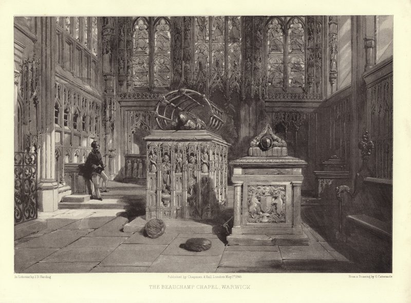 The Beauchamp Chapel, Warwick by George Cattermole