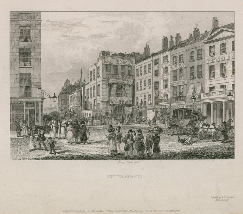 Exeter Change by George Cooke