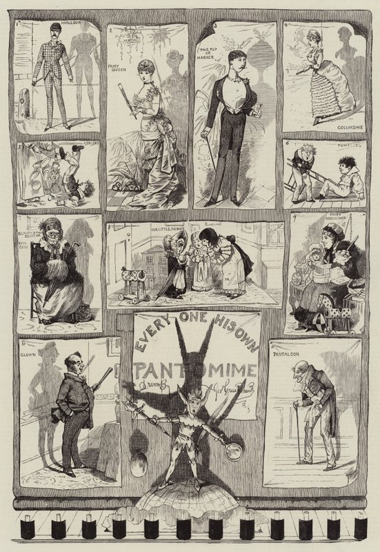 Every One His Own Pantomime by George Cruikshank