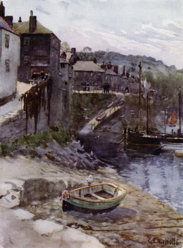 At Newlyn by George Franck Nicholls