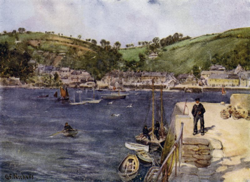 Flushing, from Falmouth by George Franck Nicholls