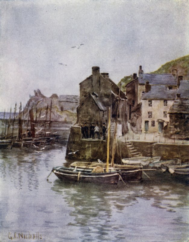 Polperro by George Franck Nicholls