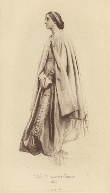 Virginia, Countess Somers by George Frederick (after) Watts