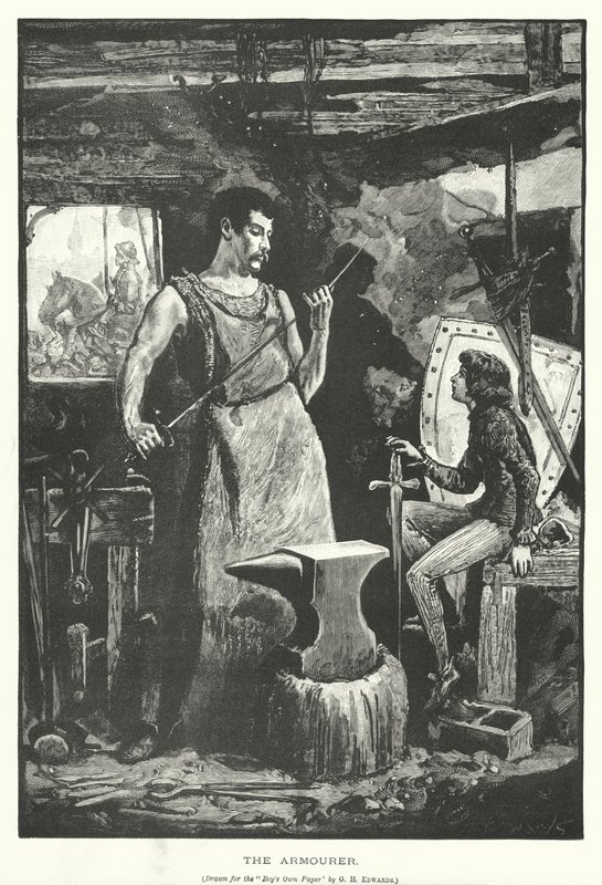 The Armourer by George Henry Edwards