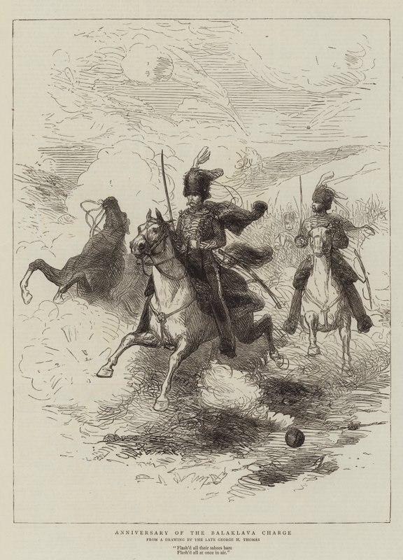 Anniversary of the Balaklava Charge by George Housman Thomas
