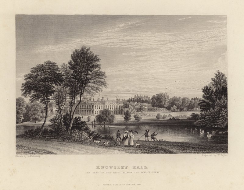 Knowsley Hall by George Pickering