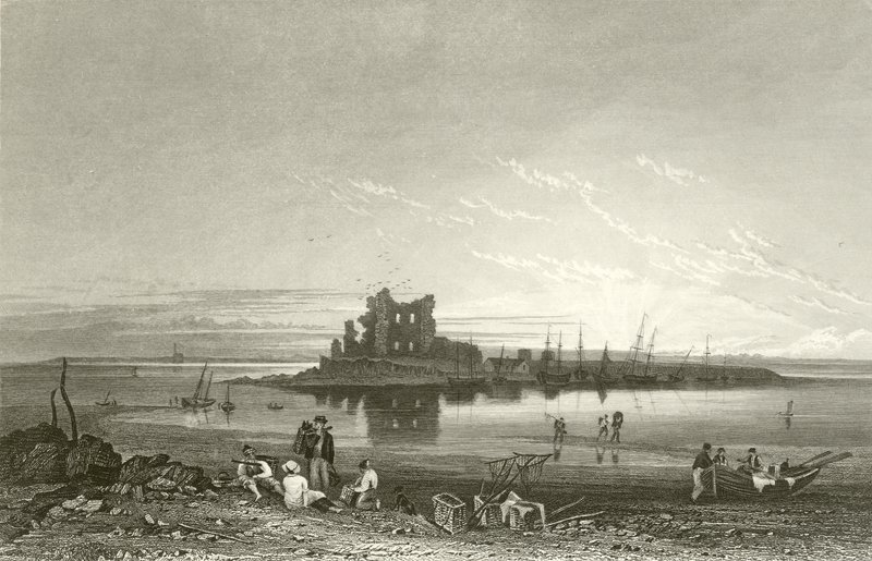Pile of Fouldrey Castle by George Pickering