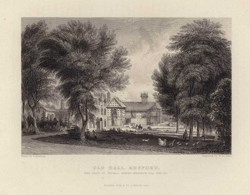 Rufford Old Hall by George Pickering