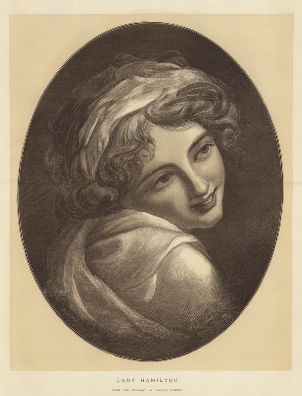 Lady Hamilton by George Romney