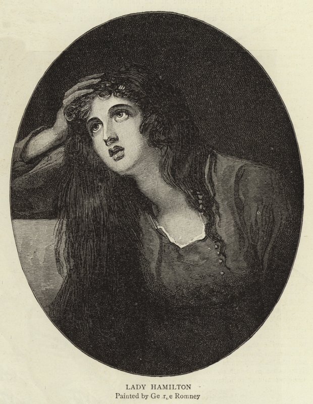 Lady Hamilton by George Romney