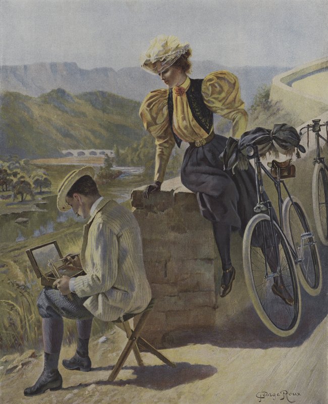 Art and Cycling by George Roux