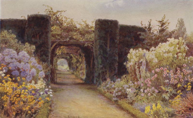 The Pergola, Great Tangley by George Samuel Elgood