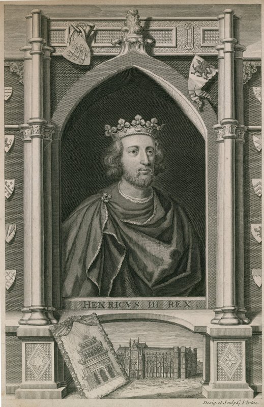 Henricus III Rex by George Vertue