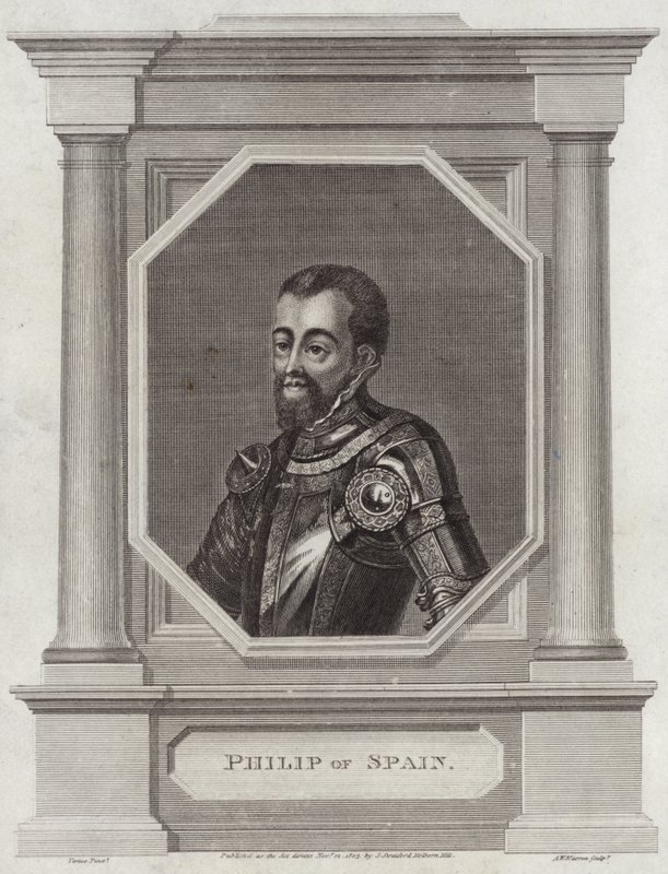 King Philip II of Spain by George Vertue