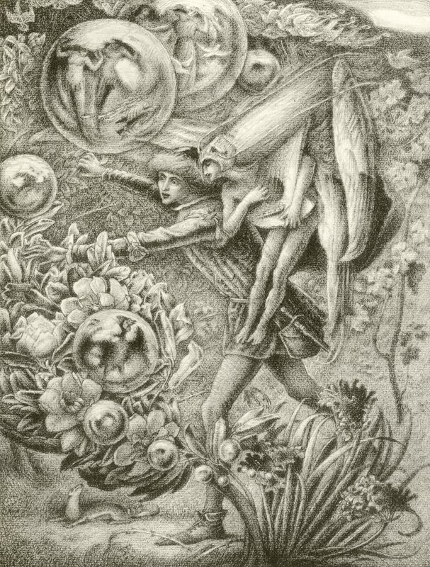 Ferdinand and Ariel by George Woolliscroft Rhead