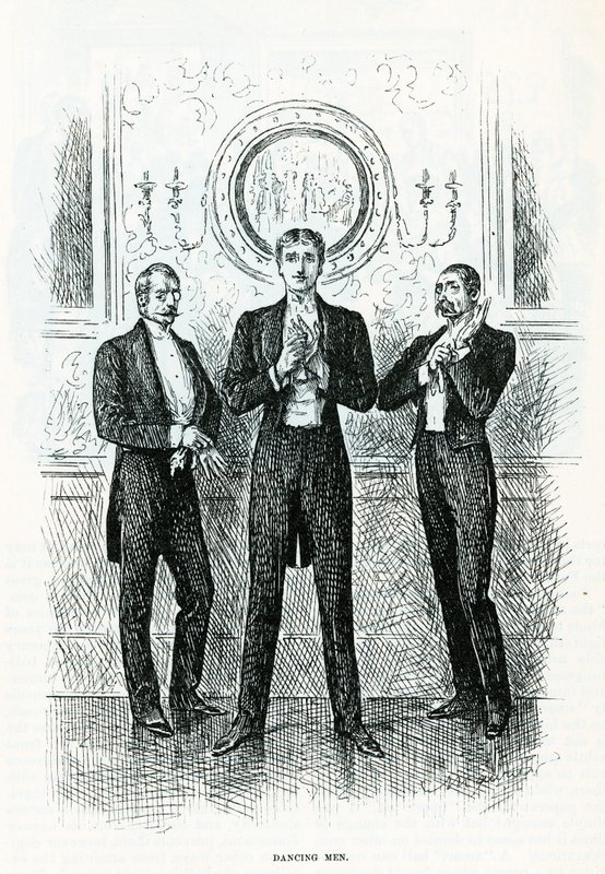 Dancing Men by George du Maurier
