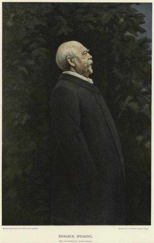 Bismarck speaking by German School