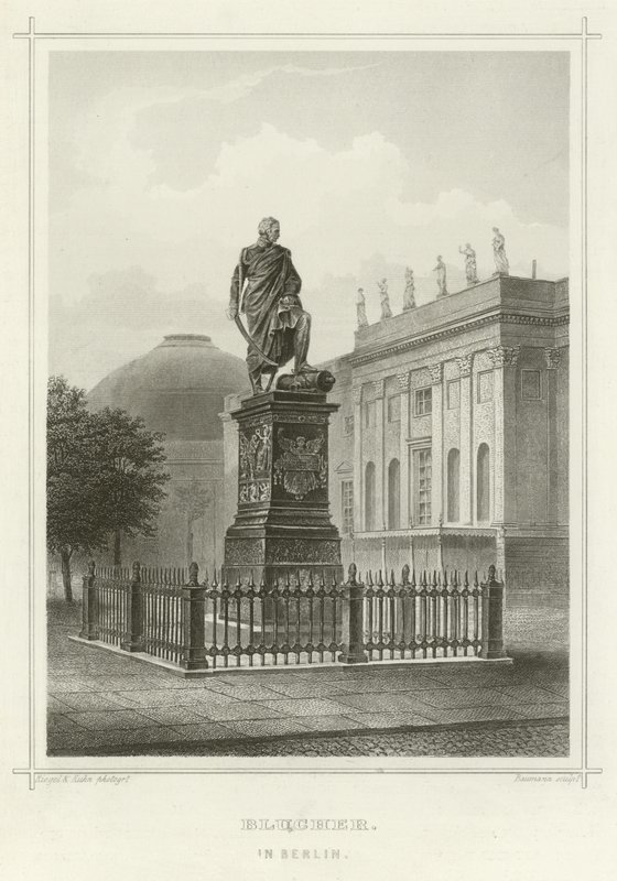 Blucher in Berlin by German School