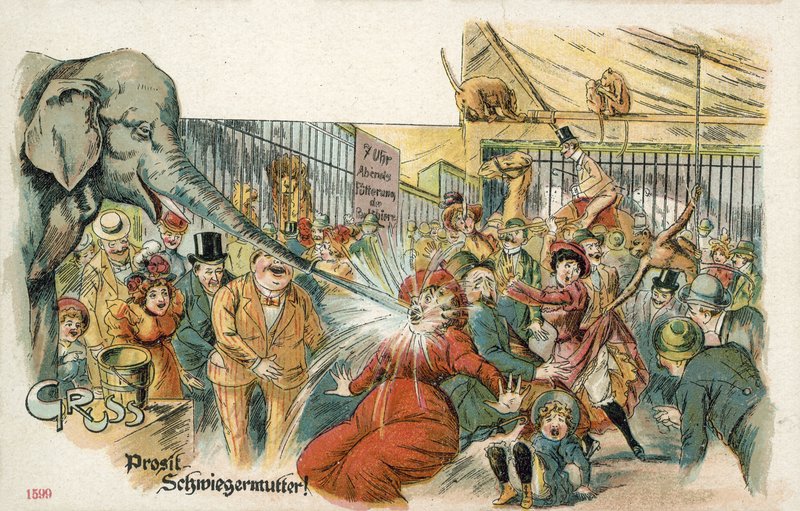 Cheers, Mother-in-Law! by German School