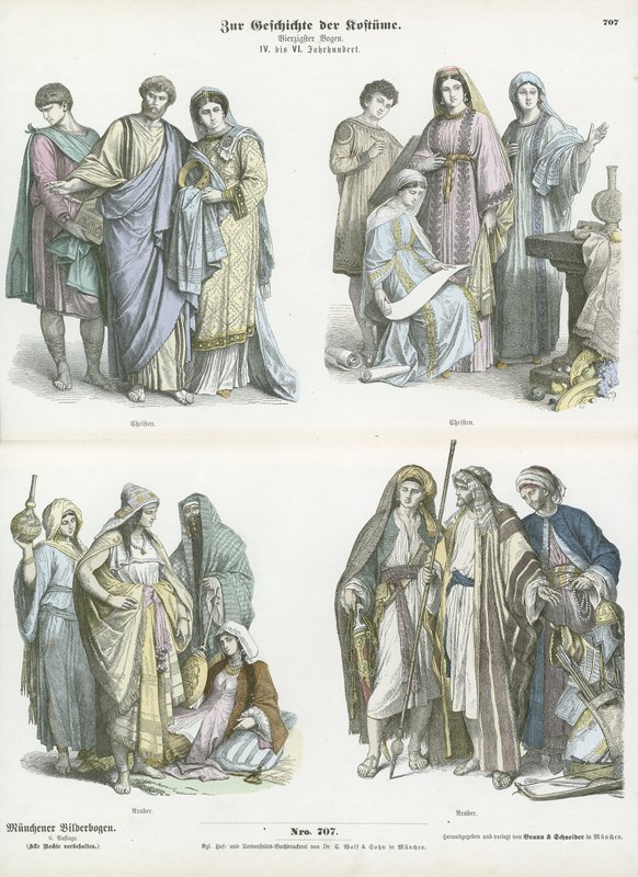 Christians and Arabs, 4th-6th Century by German School