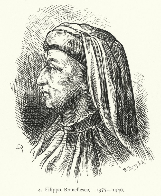 Filippo Brunellesco, Italian architect and engineer by German School