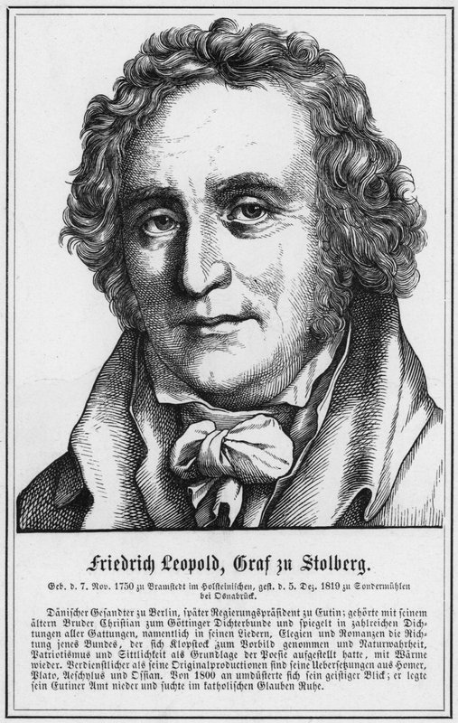 Friedrich Leopold, Graf zu Stolberg by German School